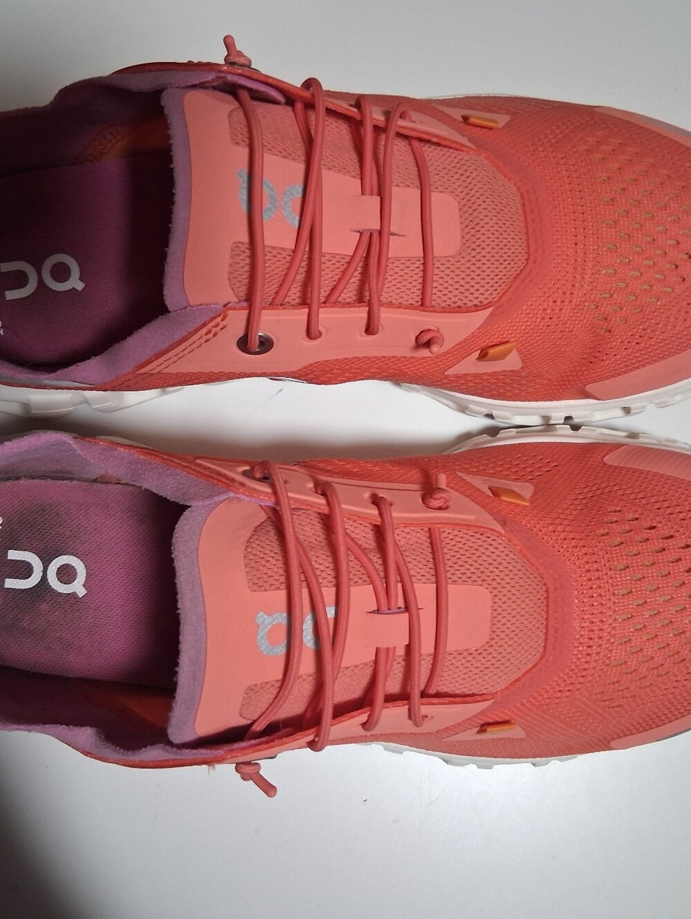 On Cloud 6 Coast Salmon Pearl Women's Sneaker * Size: 8.5 - Picture 6 of 7